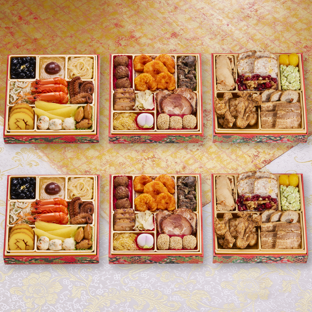 板前魂の祝寿 2個セット　和洋中華風三段重おせち　3人前×2個